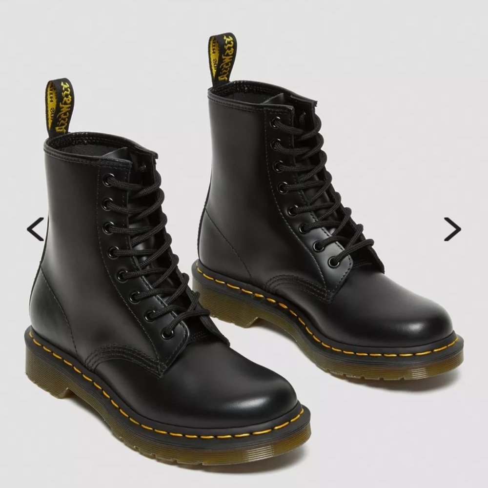 Dr. Martens Black Combat Boots